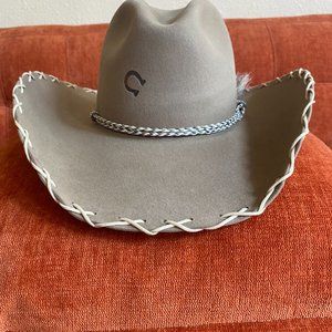 Charli 1 Horse Western Cowgirl Hat Tan/Cream